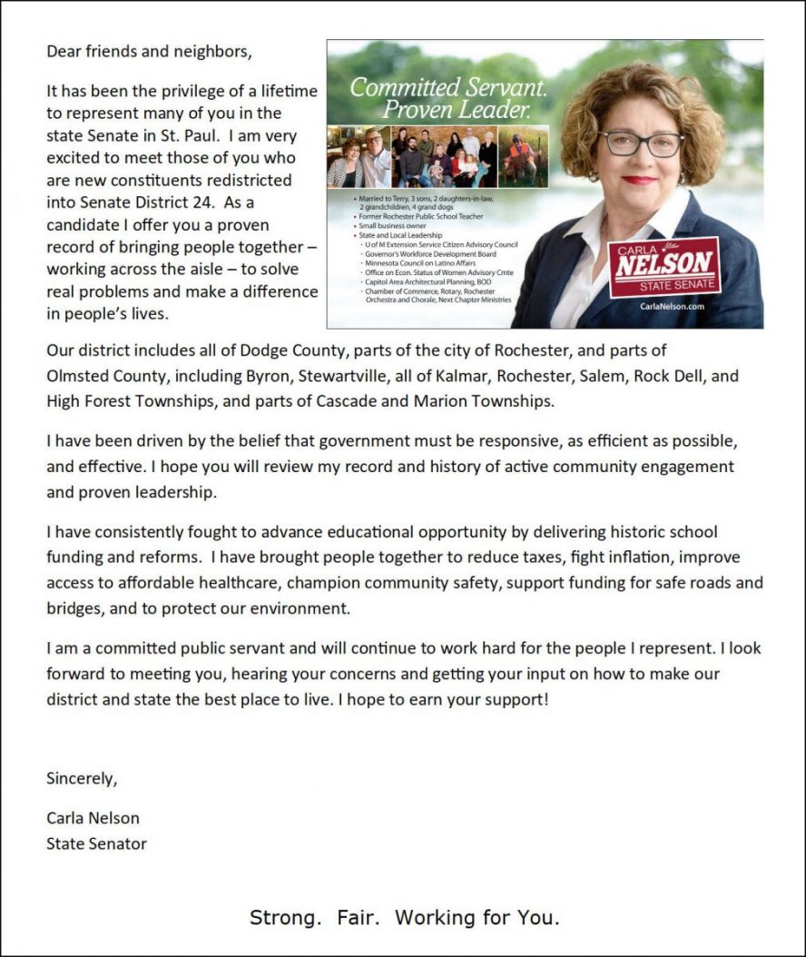 2022 campaign letter campaign letter